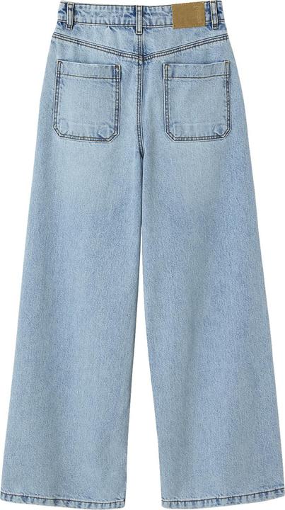 Actual product image Jonen Girls' loose-fit jeans with used effect (128)