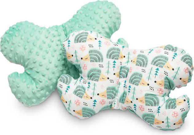 Sensillo Oreiller Papillon 26x35 Menthe Hérisson (35 cm)