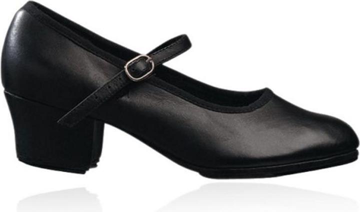 Sansha Chaussures de danse de caractère en cuir avec boucle (40)
