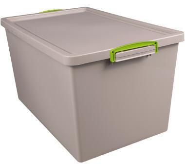 Immagine prodotto Really Useful Box Contenitore 83-NST-RDG 83l nidificabile grigio (69,5 x 44 x 36,8 cm, 83 l)
