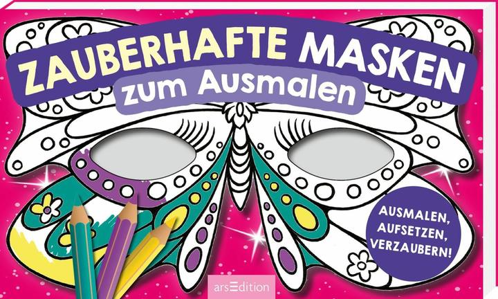 Produktbild Zauberhafte Masken zum Ausmalen