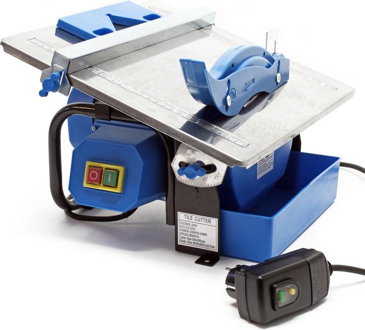 Image du produit Wiltec Coupe-carreaux électrique 600 W Refroidi à eau Paroi carrelage 34mm Disque à tronçonner au diamant