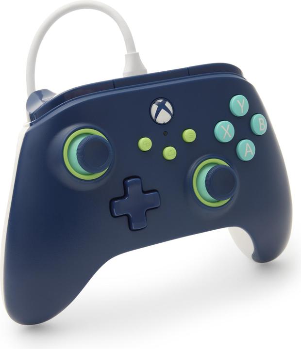 Produktbild PowerA Wired Controller - Mariner Blue (Xbox Series X - S) (PC, Xbox Series X, Xbox Series S)
