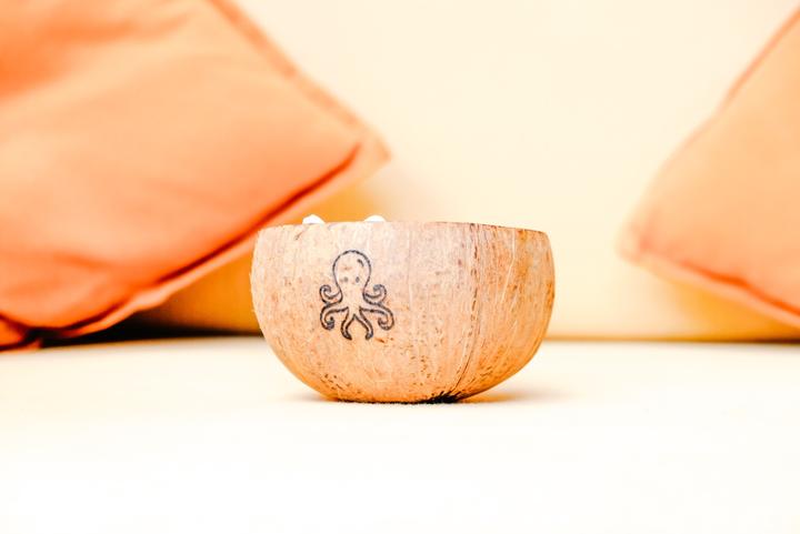 Image du produit Sasak Market Kids Bol Pieuvre Noix de coco