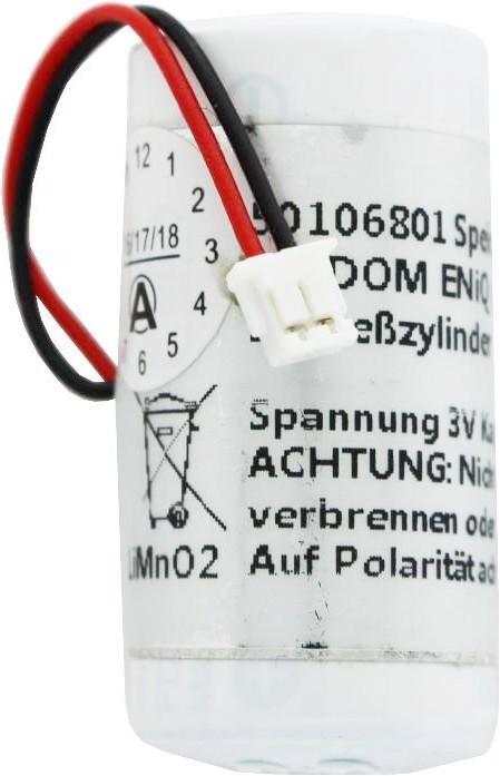 Produktbild AccuCell Batterie für die DOM Panasonic CR-2/3AZ Batterie mit Kabel und Stecker (1 Stk., CR2, 1800 mAh)