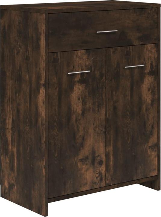 Produktbild VidaXL Badmöbel Set Badezimmermöbel Badezimmerschrank 4 tlg. Räuchereiche