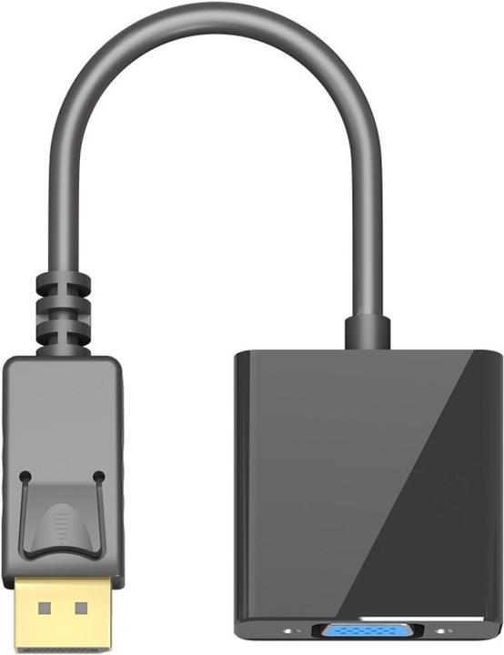Actual product image Goobay DisplayPort to VGA Adapter 1.1, 0.15 m (15 cm)