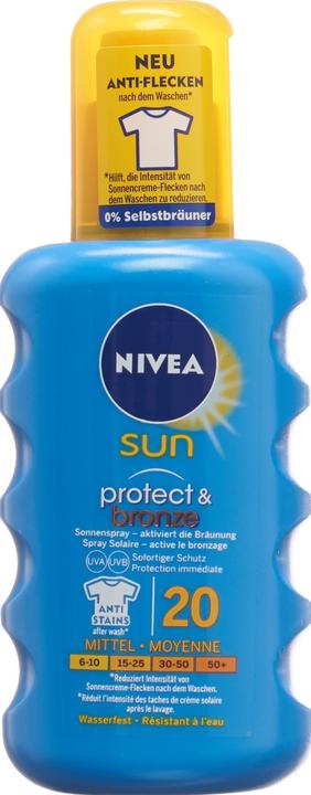 Immagine prodotto NIVEA Proteggere & Bronzo (Spray solare, SPF 20, 200 ml)