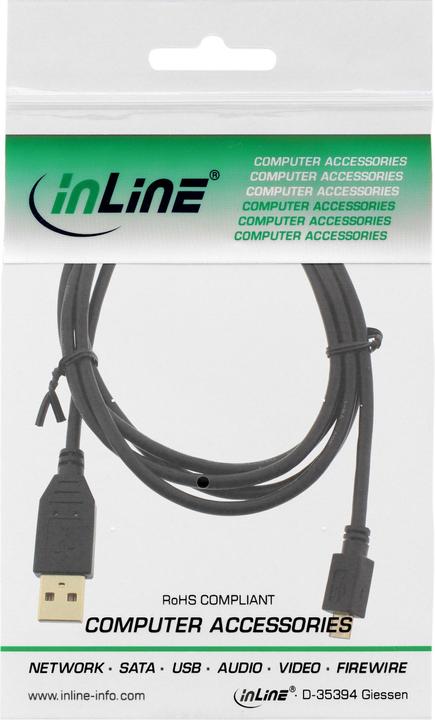 Produktbild InLine Micro-USB 2.0 Kabel (5 m, USB 2.0)