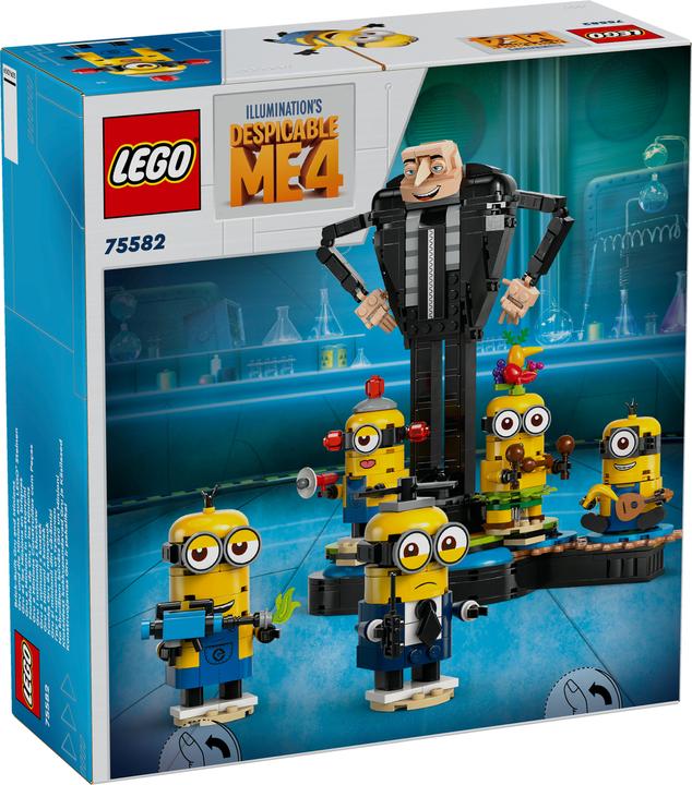Produktbild LEGO Gru und die Minions aus Steinen (75582, LEGO Minions)