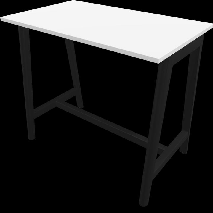 Frêne teinté noir, Blanc