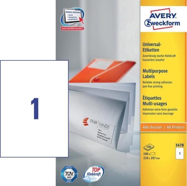Produktbild Avery Universal-Etiketten