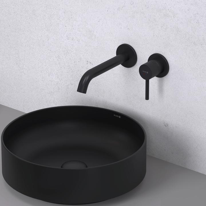 Actual product image Kludi BOZZ concealed two hole wall mounted basin mixer, spout 18 cm