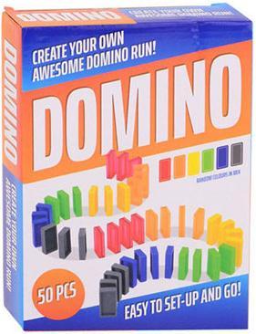 Produktbild Johntoy Farbige Dominosteine, 50 Stück. (Englisch)