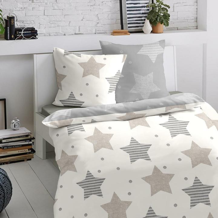 Immagine prodotto Traumschlaf stelline (Set di biancheria da letto, 200 x 200 cm, 80 x 80 cm)