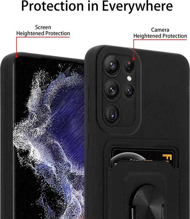 Image du produit Cadorabo Coque pour Samsung Galaxy S22 ULTRA avec chaîne et fonction de support