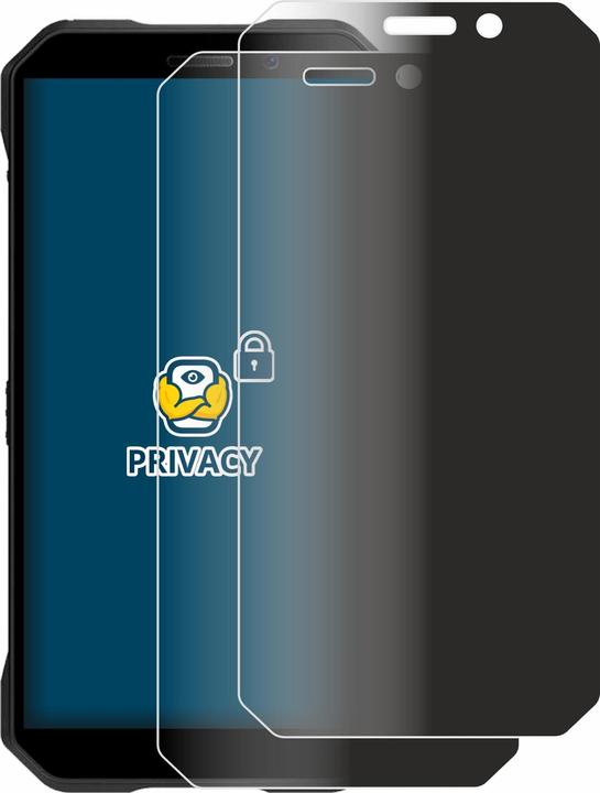Produktbild BROTECT Sichtschutzfolie Anti-Spy Privacy Folie Blaulicht-Schutz (2 Stück, Doogee S61)