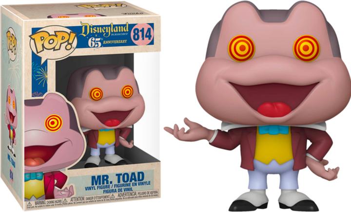 Actual product image Funko Pop! Disneyland 65th : Mr Toad (814)