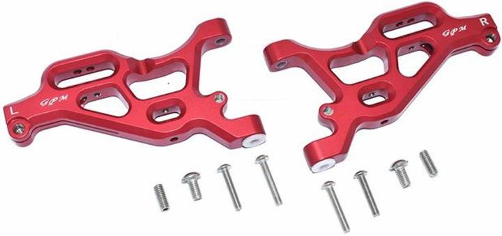 Produktbild GPM aluminium querlenker oben hinten rot arrma limitless, infraction, typhon 6s