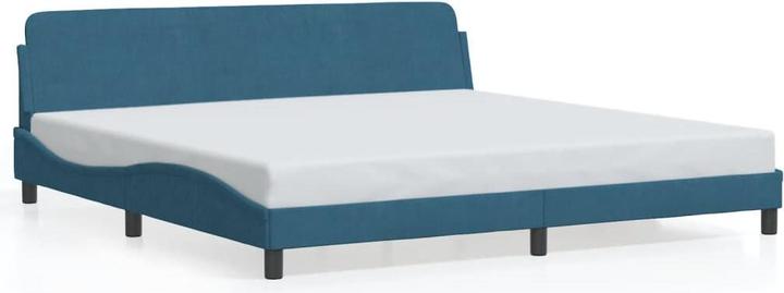 Produktbild VidaXL Bettgestell mit Kopfteil Samt (200 x 200 cm)