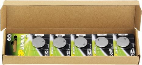 Image du produit GP Batteries Lithium CR2025, Batterie rechargeable, CR2025, dioxyde de manganèse au lithium (LiMnO2), 3 V (10 pcs, CR2025)