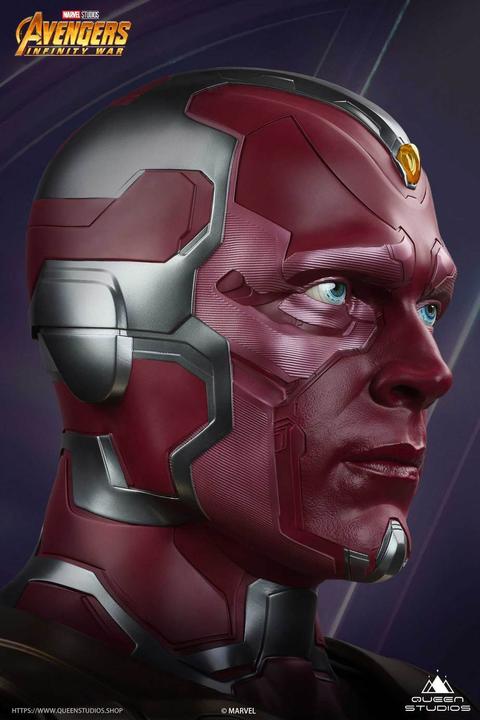 Immagine prodotto Queen Studios Avengers Infinity War buste 1/1 Vision 66 cm