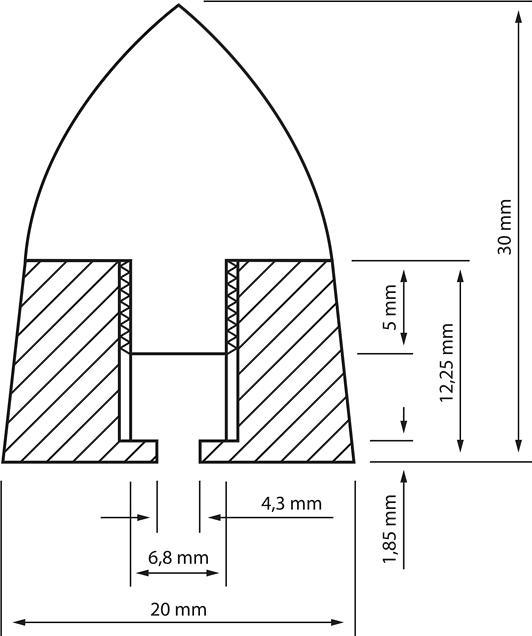 Dynavox Set di 4 piedini per dispositivi e altoparlanti SubWatt neri (Pellicola di protezione dello schermo)