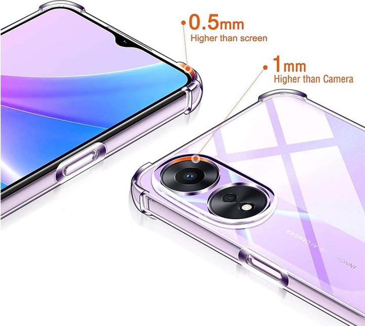 Image du produit Screenguard Crystal Soft Airbag Bumper (Oppo A78 5G)