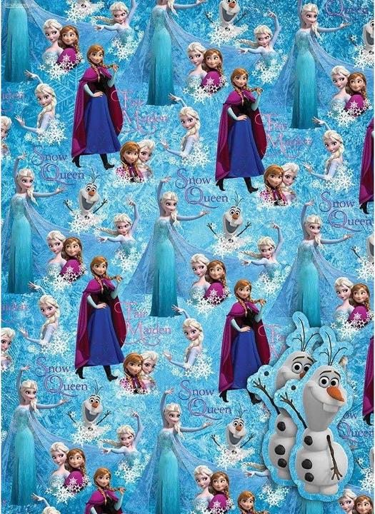 Actual product image Disney Frozen Gift Wrap Sheets (Pack of 2) (Wrapping paper, 2 x)