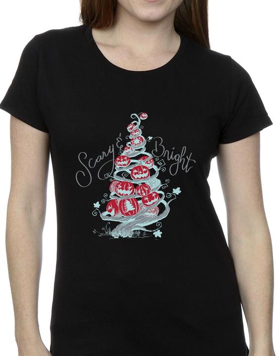 Immagine prodotto Disney The Nightmare Before Christmas Scary & Bright Maglietta Donna (S)