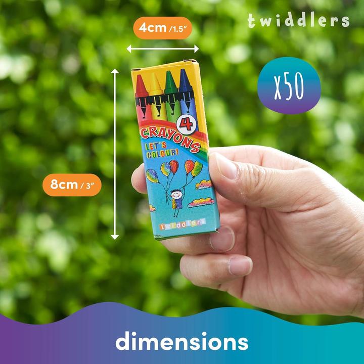 Image du produit The twiddlers Wachsstifte 4er-Set 50 Stück (Multicolore, 50 x)