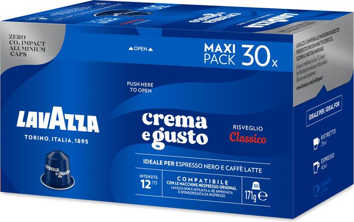 Lavazza Crema e Gusto Classico (30 x Port.)