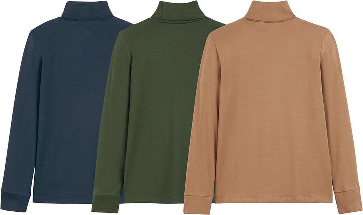 Produktbild La Redoute Collections 3er-Pack Rollkragen-Shirts zum Unterziehen (102)