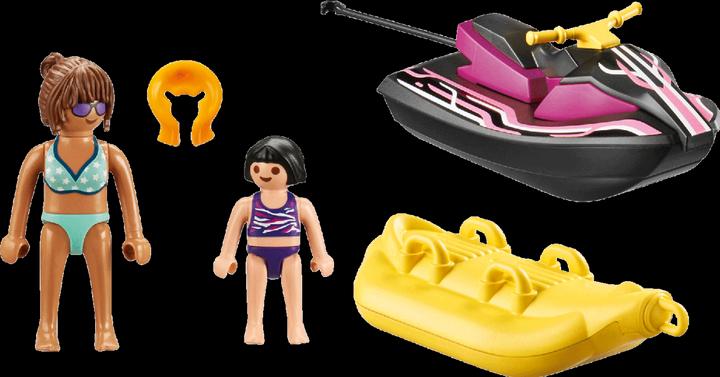 Image du produit Playmobil Set de démarrage scooter des mers avec bateau banane (70906, Playmobil Family Fun)