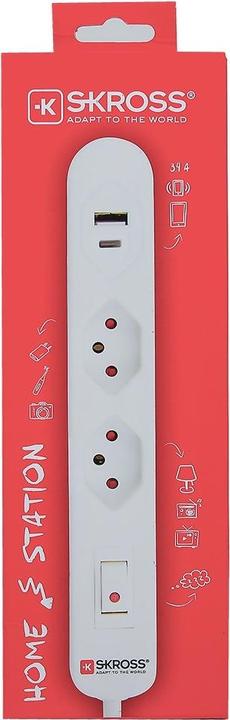 Actual product image Skross Home Station (2 x, Type 13, 1.50 m)