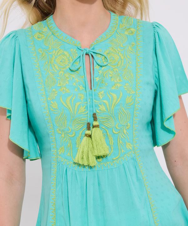 Produktbild Joe Browns Lightweight Boho Embroidered Floaty Sleeve Top (12)