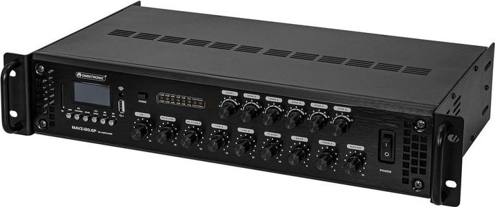 Image du produit Omnitronic MAVZ-120.6P Amplificateur de mixage ELA (Lecteur DVD)
