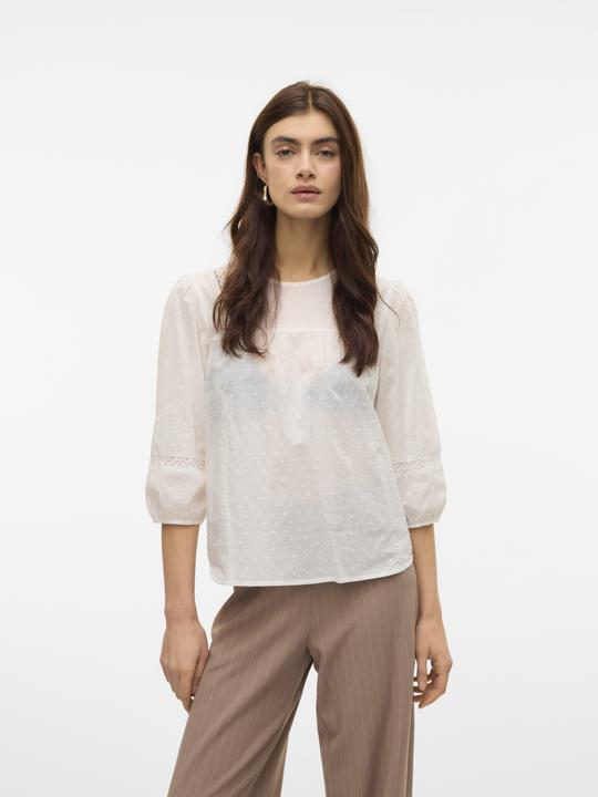 Image du produit Vero Moda Vmtrine 3/4 Lace Top Wvn Ga Noos (XS)