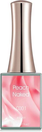 Nagellack24 Gellack Peach Naked C001 UV/LED (Peach Naked, UV-Gel Lack)