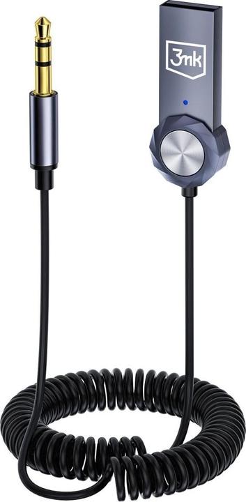 Produktbild 3MK Bezprzewodowy adapter audio Audio Bluetooth Adapter Jack 3.5mm 2w1