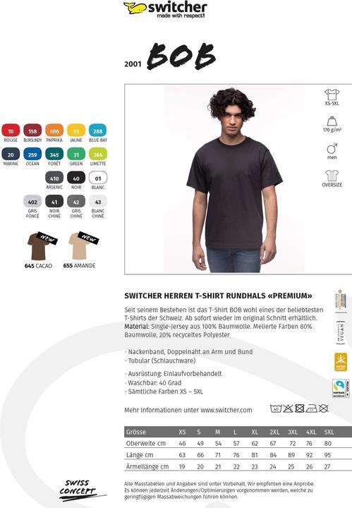 Actual product image Switcher Bob (4XL)