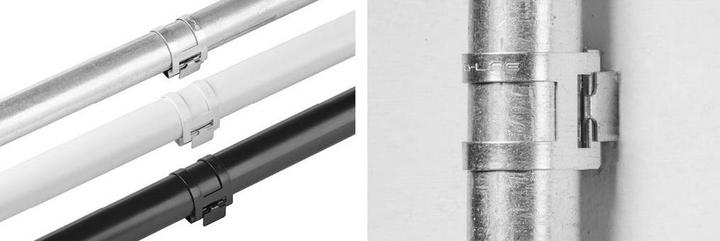 Actual product image Rs Pro Safe-D 20mm Conduit-Clip White - Pack of (Cable conduit)