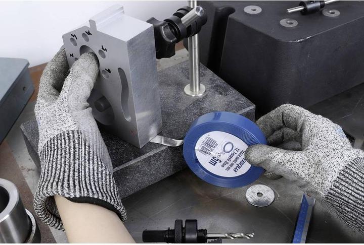 Actual product image Dasqua 1803-2110 Stainless steel feeler gauge tape 1 pc. Thickness: 0.01 mm (500 cm)