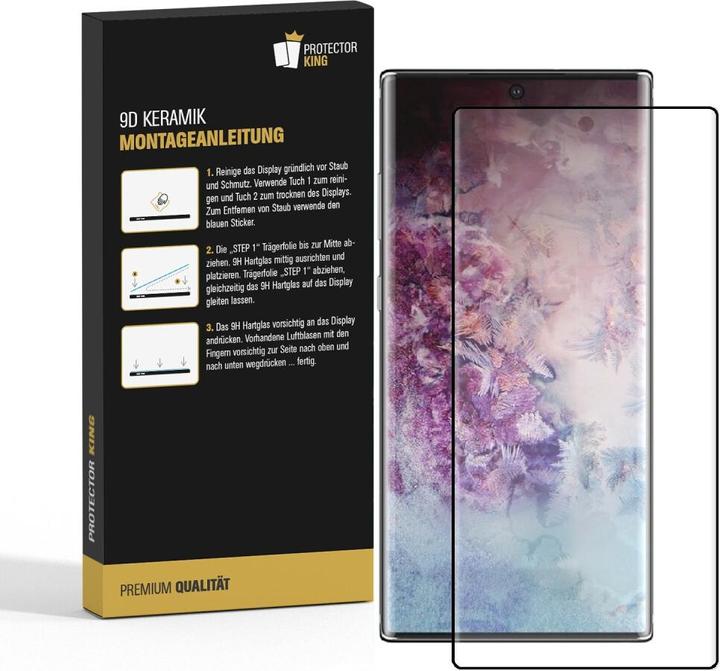 Produktbild Protectorking 1x Ceramic-Glass Full Cover HD Klar (1 Stück, Samsung Galaxy Note 20)