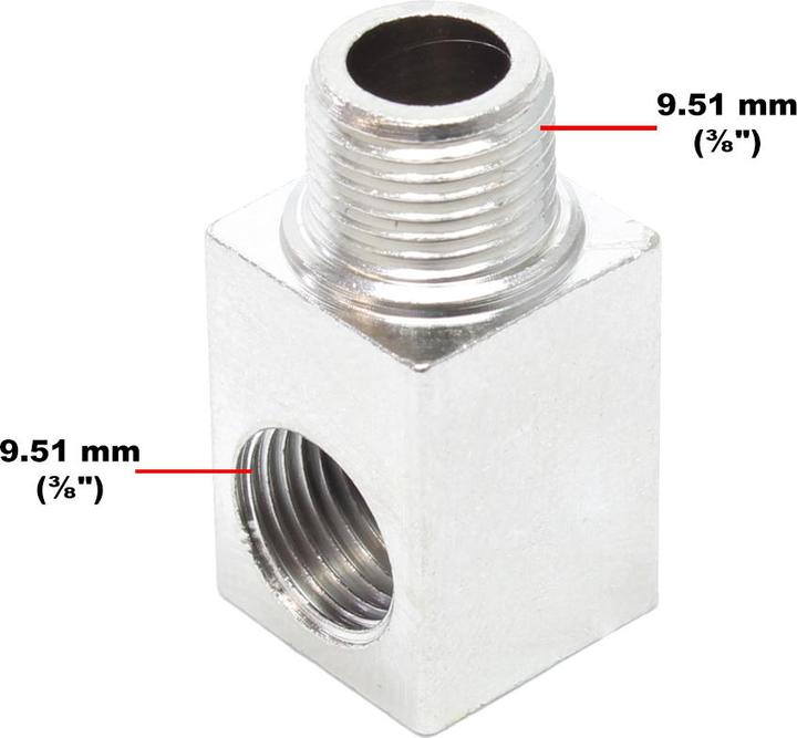 Immagine prodotto Wiltec Connettore a T per aerografo Compressore AS196 / AS196A / AS189 Accessori