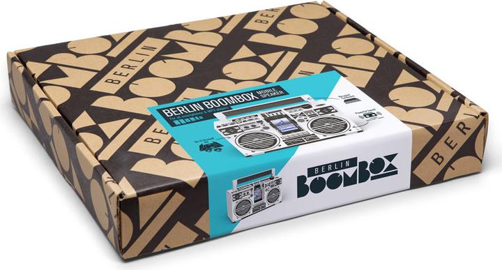 Produktbild Berlin BoomBox Cardboard Soundsystem (Batteriebetrieb)