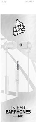 Image du produit Music Sound In-Ear Earphones (NC, Filaire)