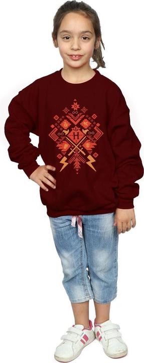 Image du produit - Sweat CHRISTMAS FAIR ISLE - Fille (140, 146)