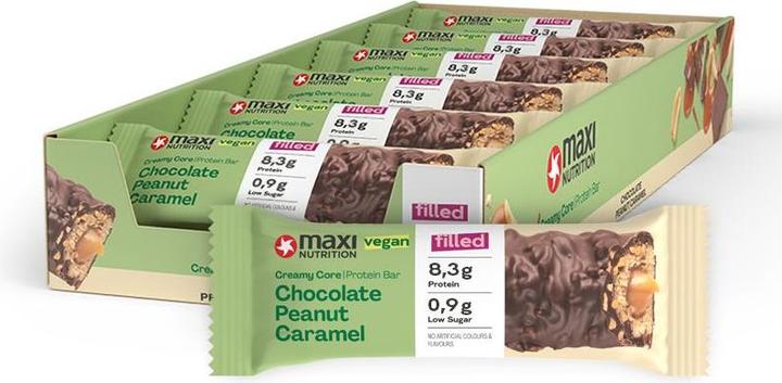 Immagine prodotto Maxi Nutrition Barretta Core Cremosa Arachidi Caramello vegan (Cioccolato, Arachide, 1 pz., 45 g)