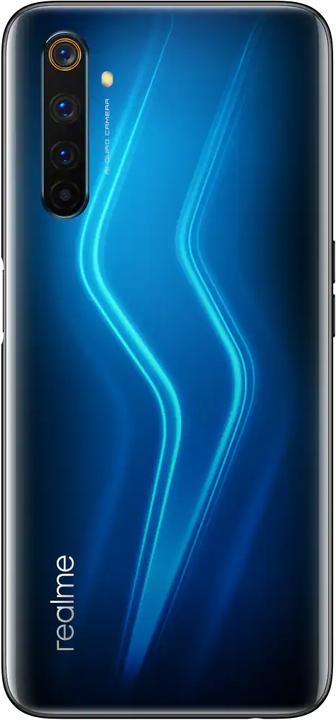 Produktbild realme 6 Pro (128 GB, Lightning Blue, 6.60", Hybrid Dual SIM, 64 Mpx, 4G)
